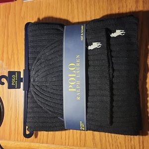 POLO HAT & SCARF SET